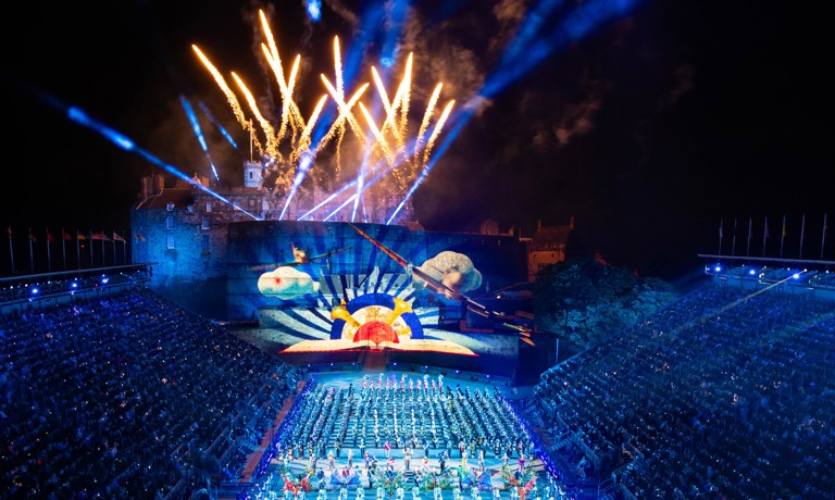 The Royal Edinburgh Military Tattoo 2023 Stories Finale Fireworks